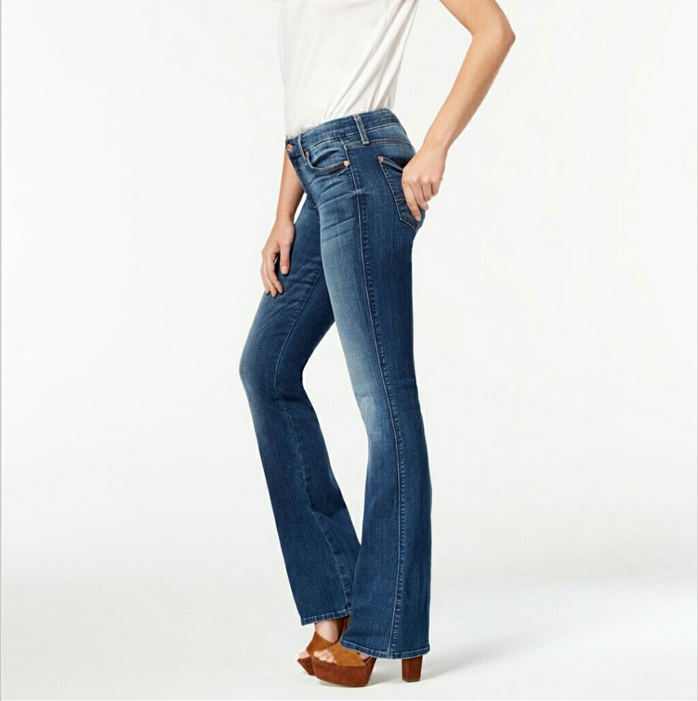Gold Sign light-wash jeans